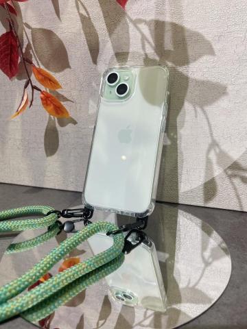 崔普小哀 - 【YADI 亞第科技】iPHONE 15 手機空壓防摔殼 多功能雙鉤可調式編織掛繩