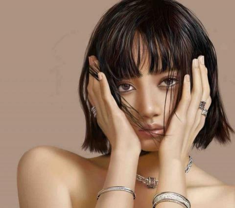 Maoooua插畫 - Lisa照片臨摹 Maoooua插畫 - Lisa照片臨摹