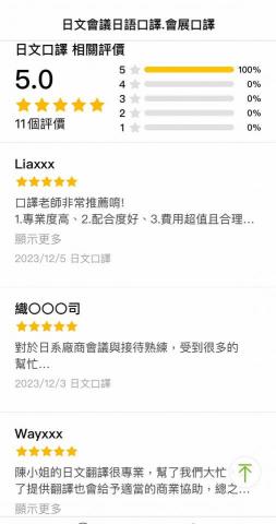 日文口譯會展訪廠口譯 - 感謝支持與鼓勵，我們秉持協助台日交流深化合作加強發展。謝謝??