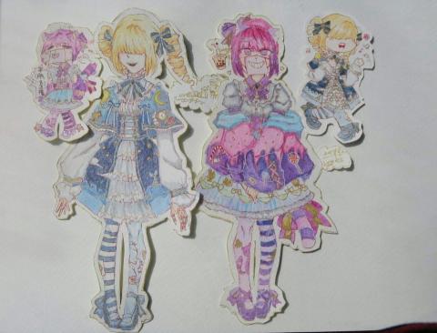 沛 - 角色人物設計以及簡單的水彩運用