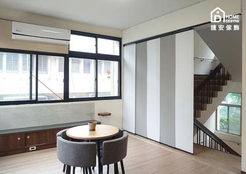 捷安傢飾 隔間片簾第一品牌 Home Desyne - 捷安傢飾隔間片簾客戶案例，可用於伸縮輕隔間、隔冷氣、加快冷房、擋穿堂煞、改善風水、遮醜、保護隱私、亦可當投影布幕用，許多台灣知名企業、知名五星飯店皆有使用。 片簾介紹請看 https://bit.ly/3T5nfuM