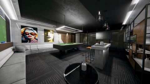 藝享設計行銷 - VIP招待室的重點在於隱密性及娛樂空間。空間設計注重細節，營造出獨特的氛圍。無論是商務洽談、社交聚會或是休閒娛樂都很適合。