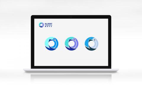 HH - 鷗銳科技Allright-Tech 公司形象商標設計