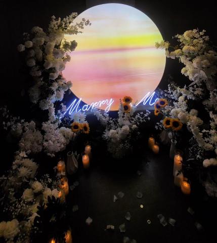 金派對FancyParty - 求婚包場佈置及策劃 金派對FancyParty - 求婚包場佈置及策劃