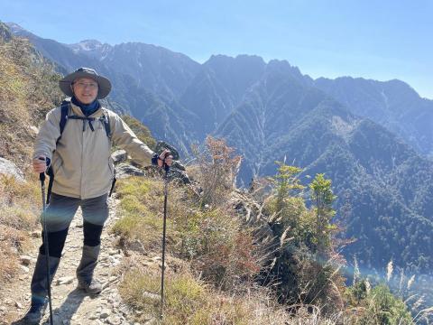 陳柏蒼 Stephen  - 2021年2月，攀登玉山