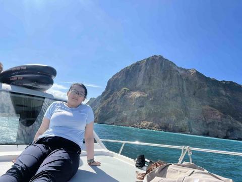 提供托嬰師生比服務的專家任哲慧