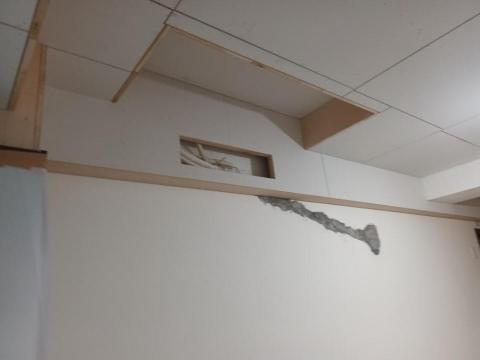 㵆明室內裝潢 - 平釘 冷氣盒包管