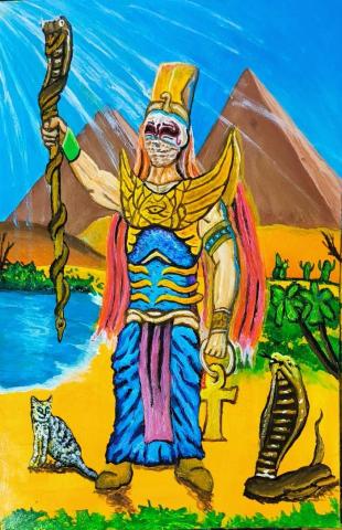 高銘鴻 - 法老護法（右）