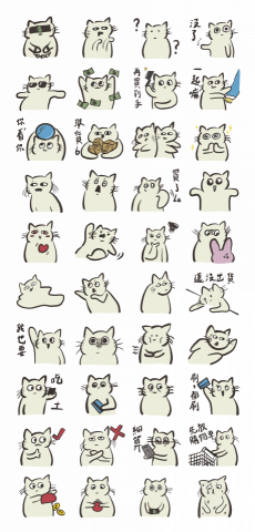 楊佩耘 - 貓貓貼圖製作
