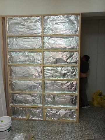 㵆明室內裝潢 - 矽酸蓋板 隔間 隔音棉