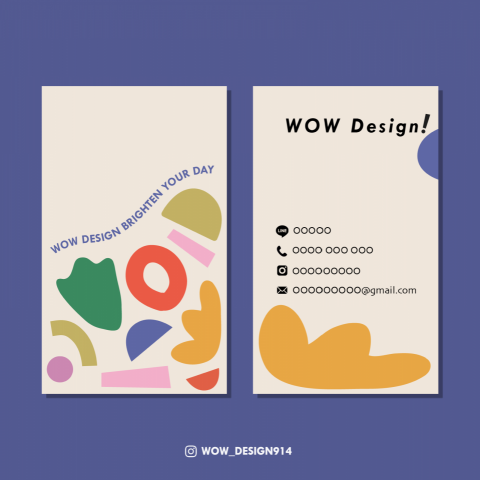 WOW于華 - 名片設計04