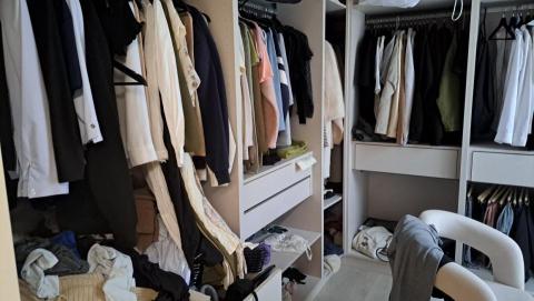 真愛家家事服務媒合公司 - 更衣間未收納前