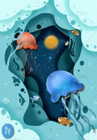 許曉娟 - 插畫設計（剪紙風格