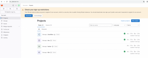 Kerr - 自建Gitlab 進行自動化