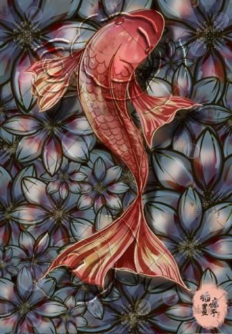 許曉娟 - 插畫設計（魚