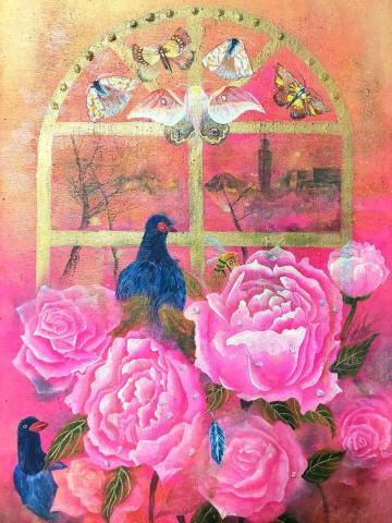 楊忠祺 - 膠彩畫