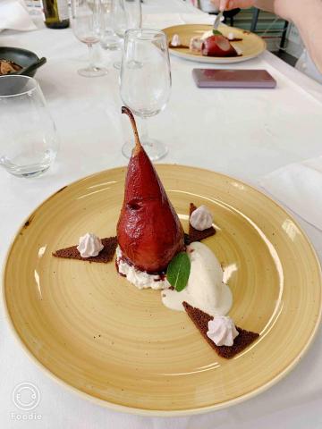 劉宸佑 - 阿爾薩斯紅酒燉梨