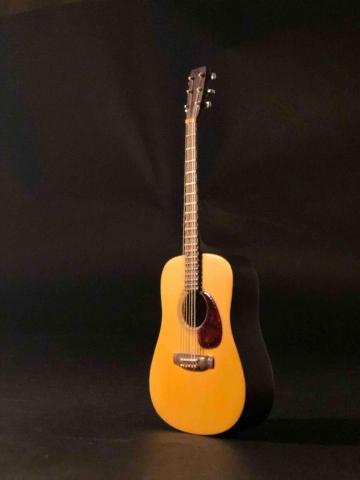 喬治老爹藝工坊 - 民謠吉他比例模型（1:7）