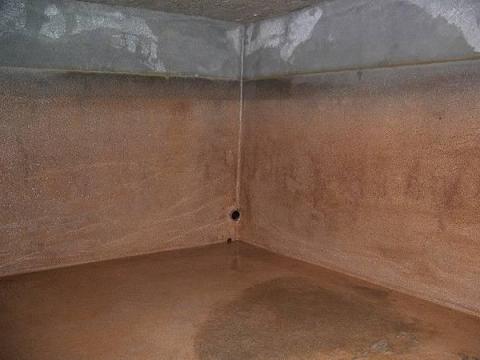 真鑽環保企業 - 水泥水塔清洗完工照