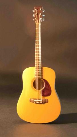 喬治老爹藝工坊 - 比例模型：民謠吉他（1:7）