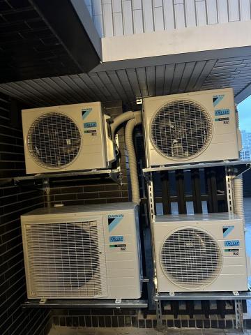 安佳企業社 - 室外機安裝完成照