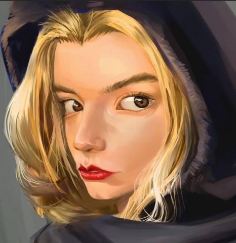 洋 - 電繪人像練習