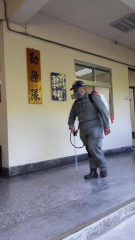 皓泰環保服務有限公司 - 國防醫學院校舍勤務隊消毒