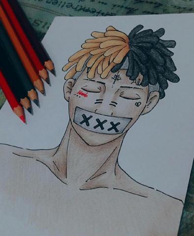 謝瞳 - 色鉛筆插畫