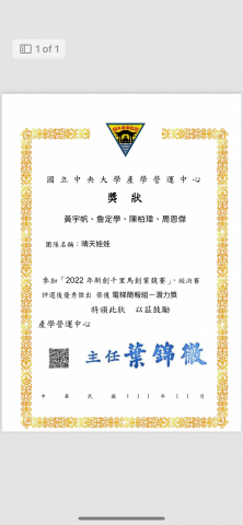 使命必達 - 創業競賽得名