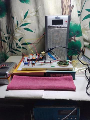 Epidote Studio - 簡易迷你音響/SAMPO+LM386+Kolin/103.5