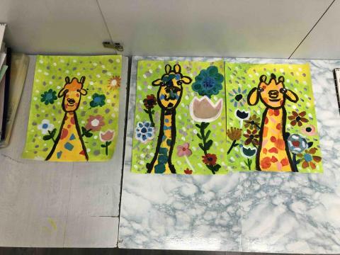 梁詩珮 - 學生作品/3-6歲/粉彩/水彩