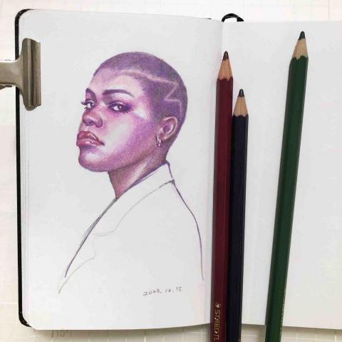 carrie0416 - 色鉛筆