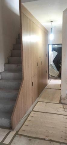 徐聖愷 - 樓梯側牆板結合畸零空間收納櫃