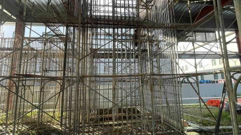 啟聖工程 - 鋼網牆