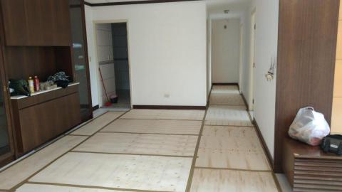 香草熊工坊 - 油漆施工現場保護