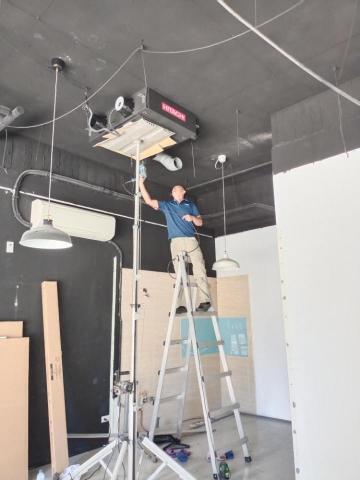 冷氣空調 祥恩工程行 - 高空作業