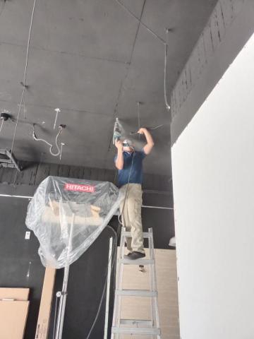 冷氣空調 祥恩工程行 - 打牆保護