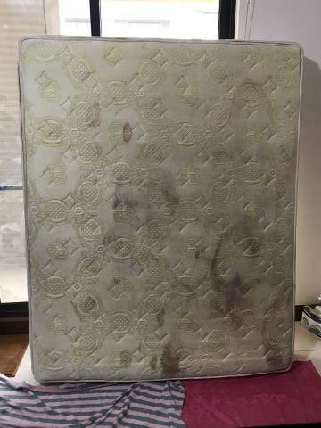 洗芯潔專業洗床墊 除蟎 - 清洗前