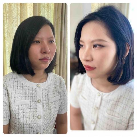 Jessie x studio潔莃工作室/彩妝造型/半永久紋 - 日系氣質優雅妝容教學