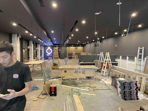 定揚防水油漆工程行 - 撞球館施工後