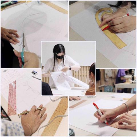 寶妹Mia - 打版教學側拍 寶妹Mia - 打版教學側拍