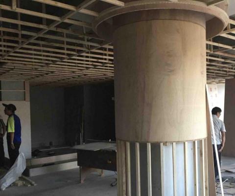 一木室內裝修有限公司 - 木作粗胚|圓弧包柱|商空 一木室內裝修有限公司 - 木作粗胚|圓弧包柱|商空