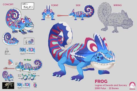 酷拉拉-插畫設計師 - 遊戲3D製作