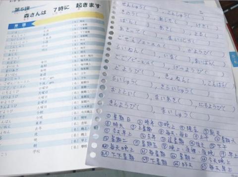 李依芳 - 教學內容：基礎日文學習與題目練習