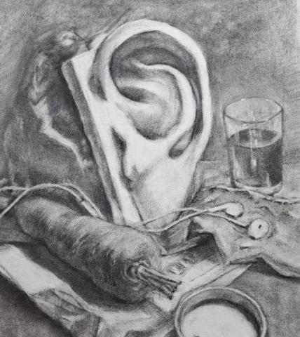 小星人俱樂部 - 炭筆素描/靜物 小星人俱樂部 - 炭筆素描/靜物