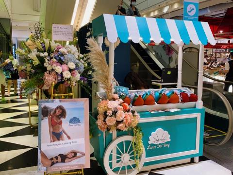 賀品富有限公司 - 活潑的配色、精準色感、設計花飾配件，這場是客戶比較厲害