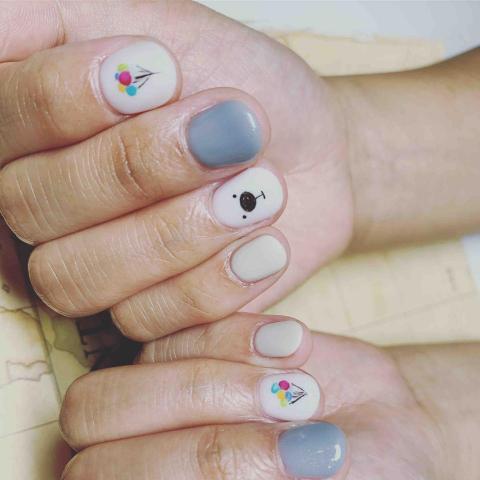 黑貓小姐美甲美睫設計 - 全手繪，無修圖