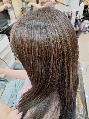 劉米妃 - 調整白髮設計挑染