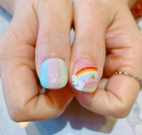 黑貓小姐美甲美睫設計 - 全手繪，無修圖