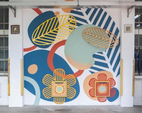 緒靄設計 - 《彩繪壁畫》
新北市汐止區東山國小 Dongshan Elementary School
藝術角-校園美化計畫